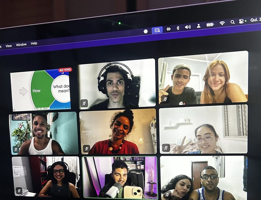 Aula ao vivo do Fox Den
