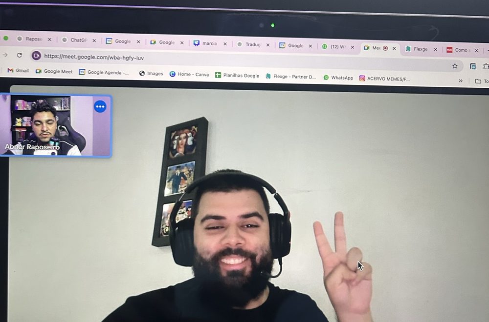 Aula ao vivo do Fox Den