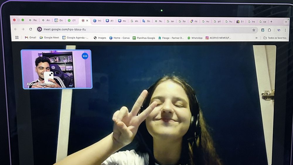 Aula ao vivo do Fox Den